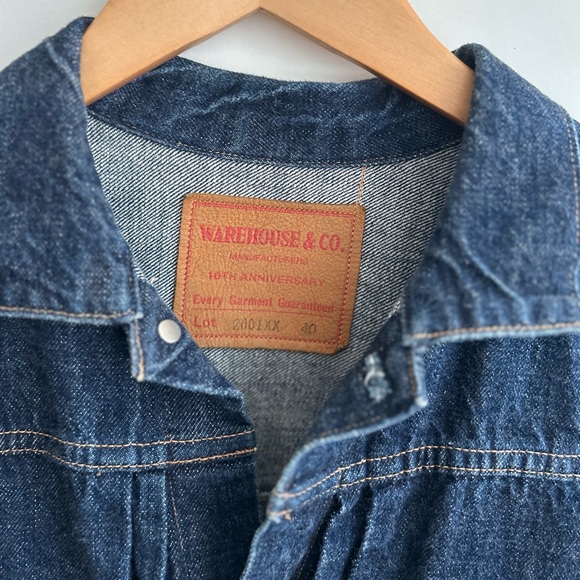 Warehouse & Co 2001XX 1940s Denim Jacket, NWOT - Picture 15 of 16